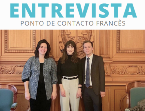 Equipa do Ponto de Contacto de França entrevistada pelo Ponto de Contacto de Portugal